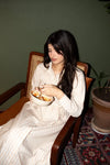 Honey stripped dress - The Vireya